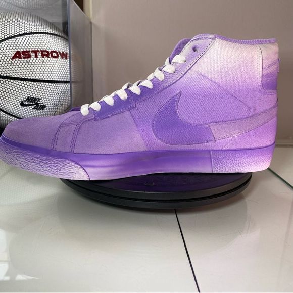 🆕 Nike	 Zoom Blazer Mid Premium SB 'Lilac' - Picture 11 of 13